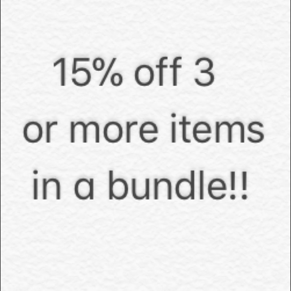 15% off bundle